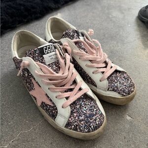 Sparkly Golden Goose dream a new dream